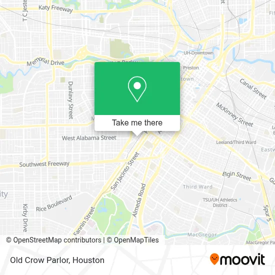 Old Crow Parlor map