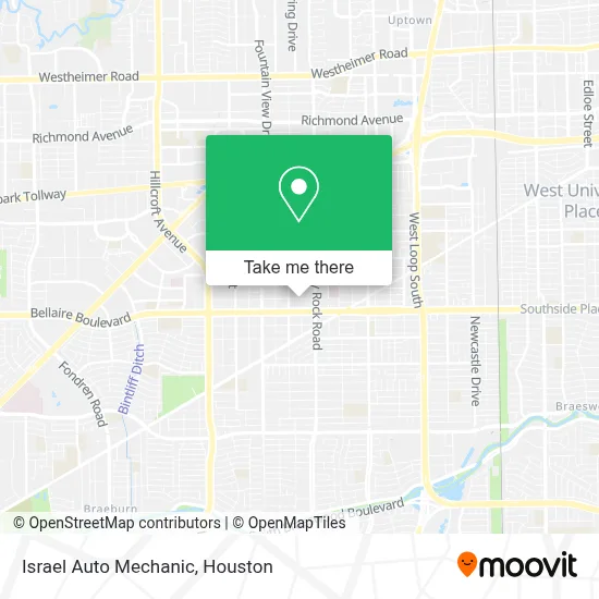Israel Auto Mechanic map