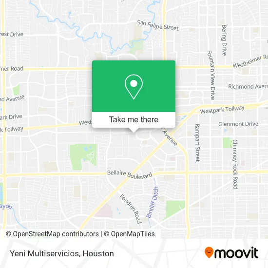 Yeni Multiservicios map