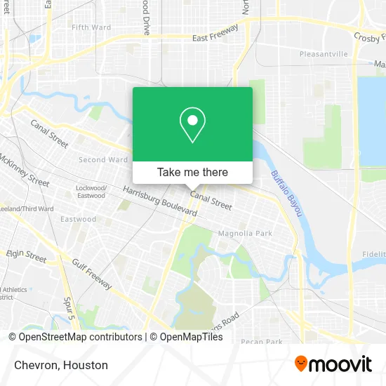 Chevron map