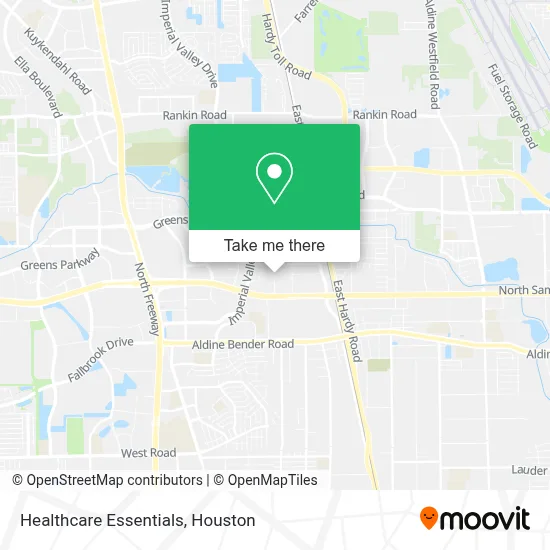 Healthcare Essentials map