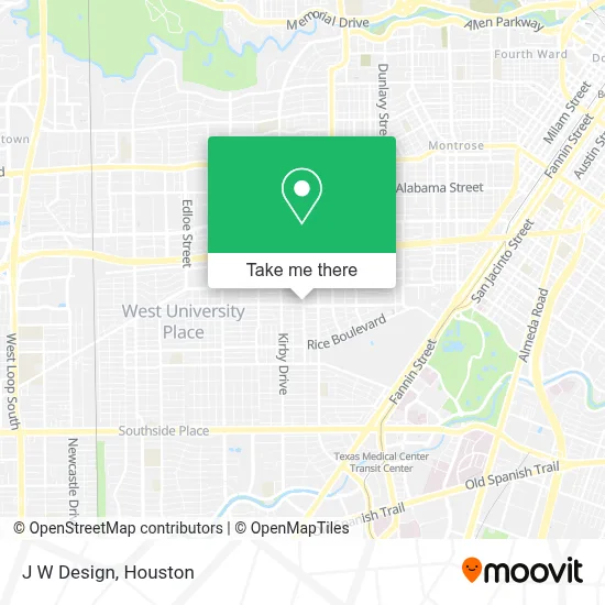 J W Design map