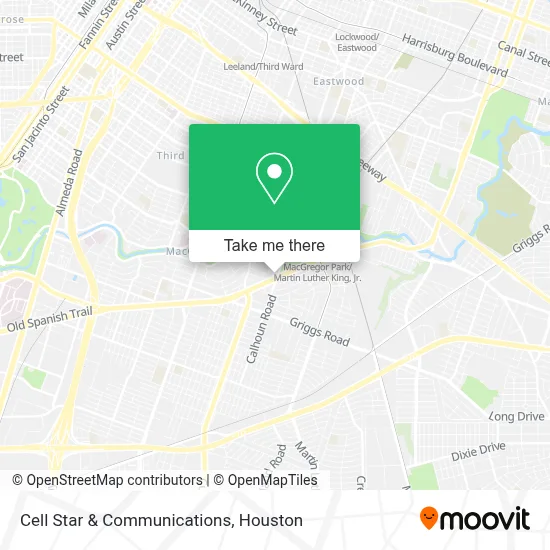 Cell Star & Communications map