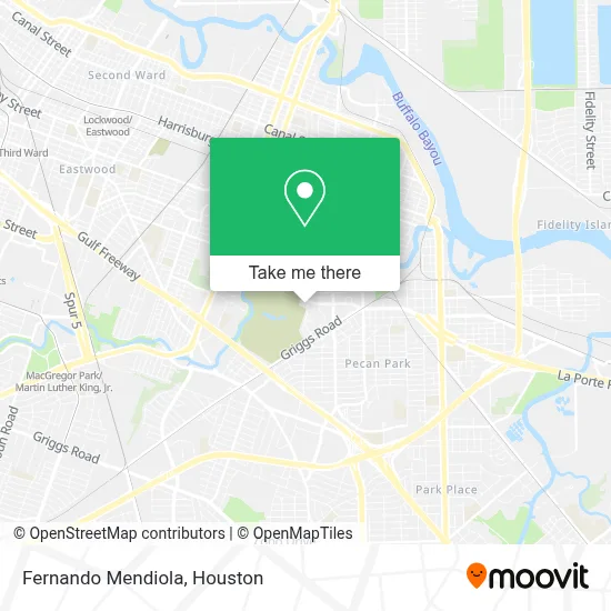 Fernando Mendiola map