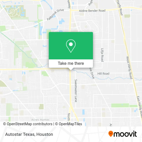 Autostar Texas map