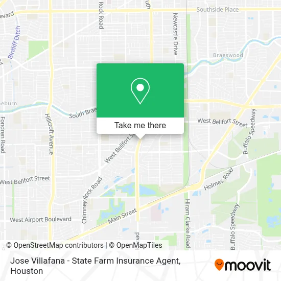 Jose Villafana - State Farm Insurance Agent map