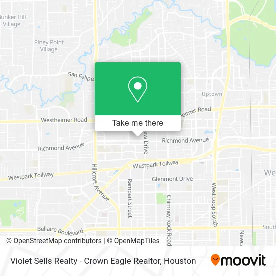 Violet Sells Realty - Crown Eagle Realtor map