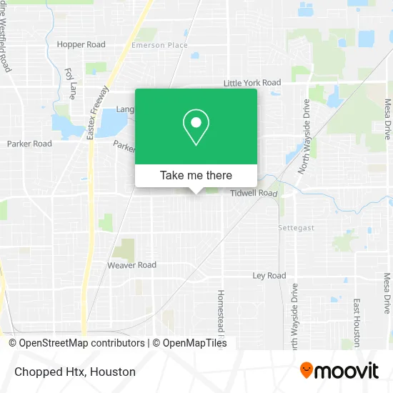 Chopped Htx map