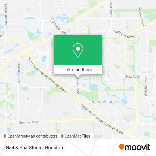 Nail & Spa Studio map