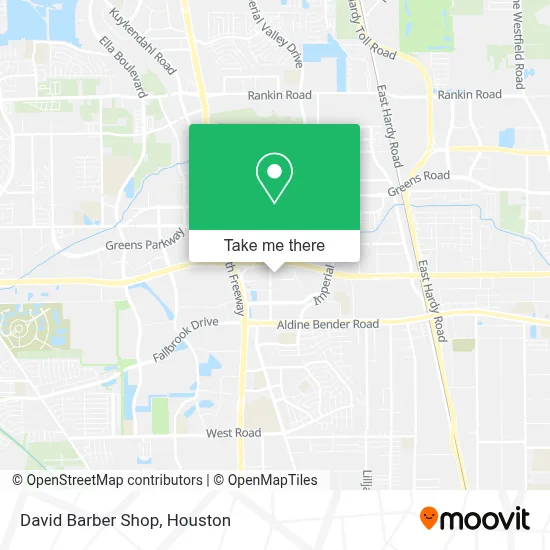 David Barber Shop map