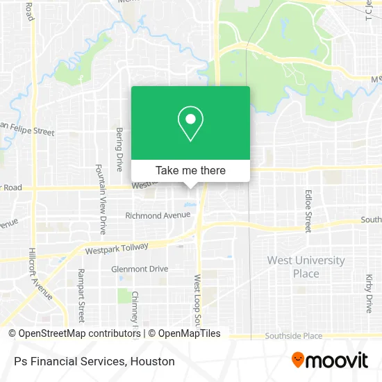 Ps Financial Services map