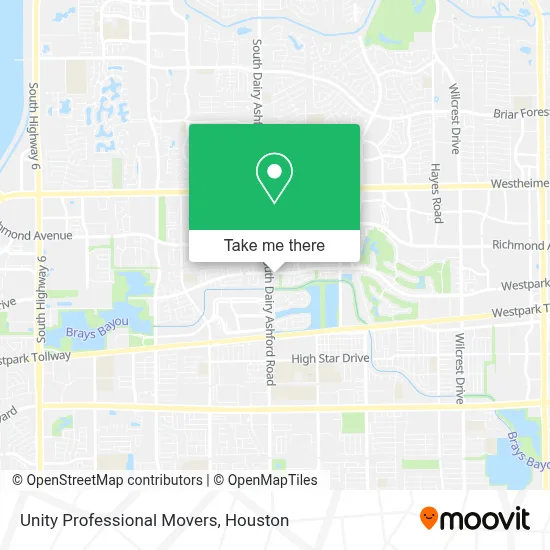 Unity Professional Movers map