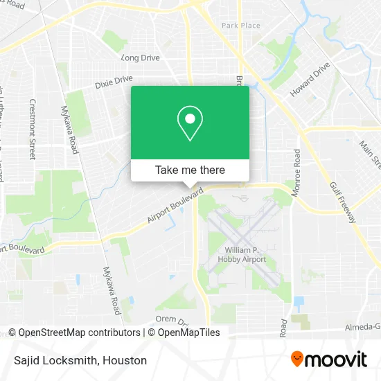 Sajid Locksmith map