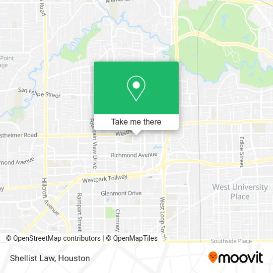 Shellist Law map
