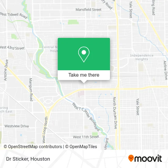 Dr Sticker map