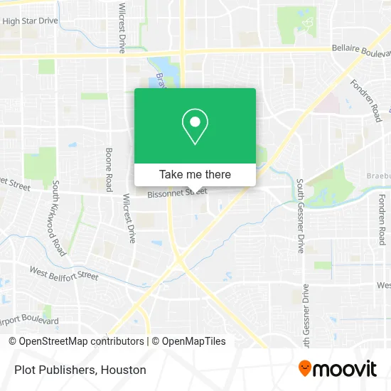Plot Publishers map