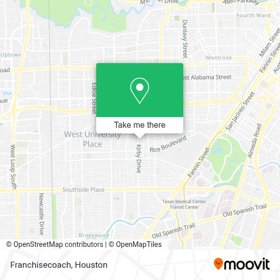 Franchisecoach map