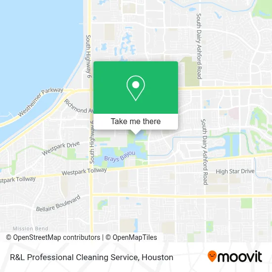 R&L Professional Cleaning Service map