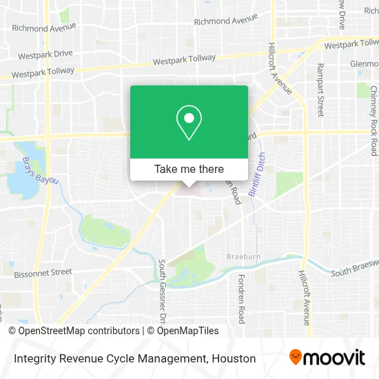 Integrity Revenue Cycle Management map