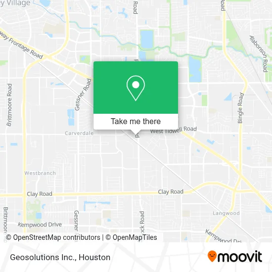 Geosolutions Inc. map
