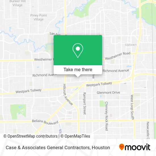 Case & Associates General Contractors map