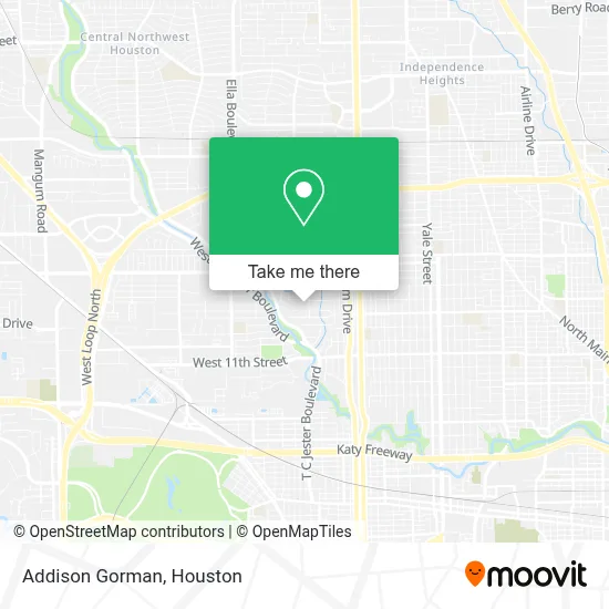 Addison Gorman map