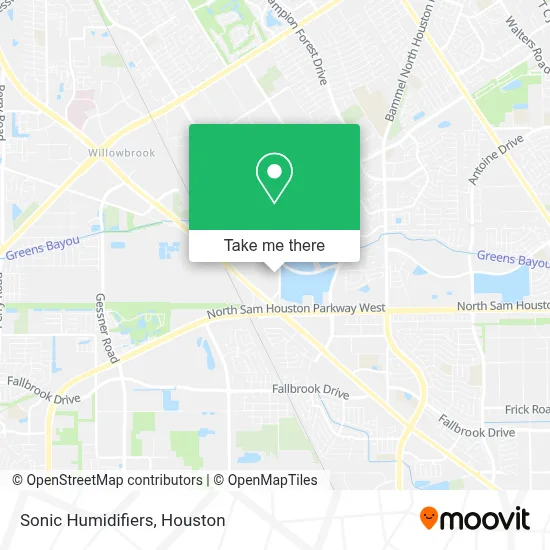 Sonic Humidifiers map