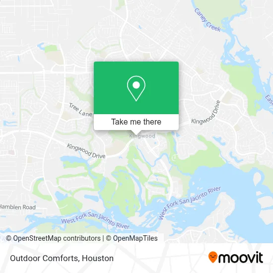 Outdoor Comforts map