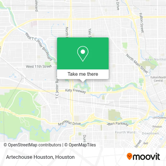 Artechouse Houston map