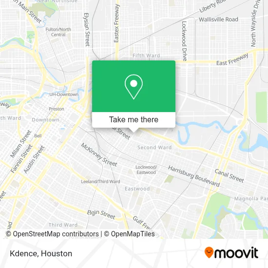 Kdence map