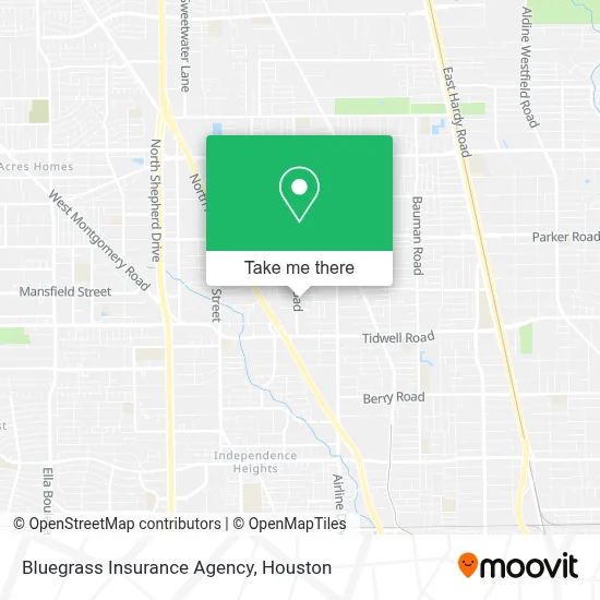 Bluegrass Insurance Agency map