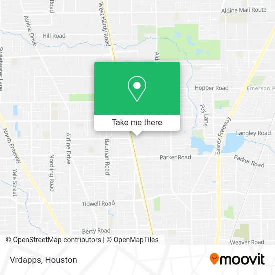 Vrdapps map
