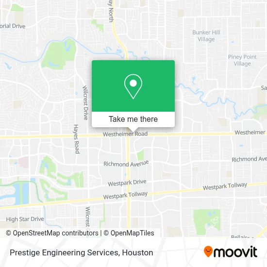 Prestige Engineering Services map