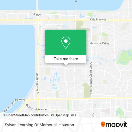 Sylvan Learning Of Memorial map