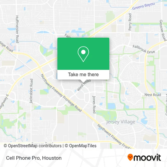 Cell Phone Pro map