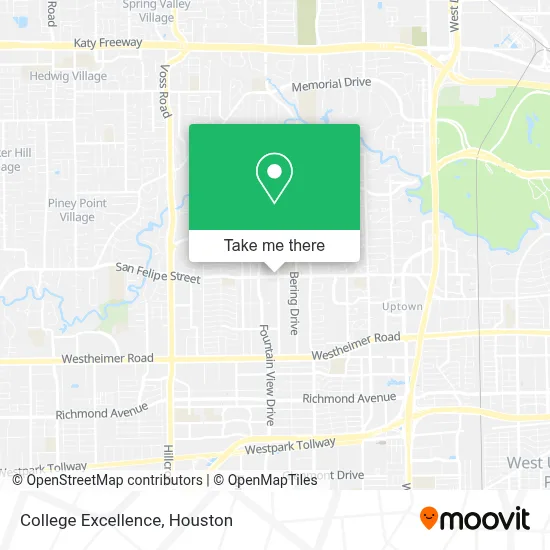 College Excellence map