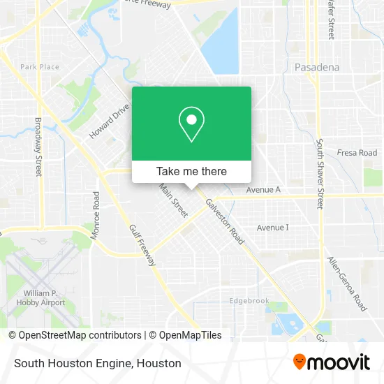 South Houston Engine map