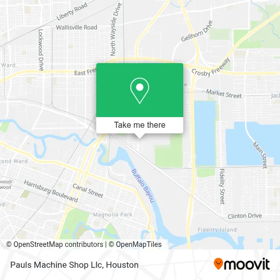 Pauls Machine Shop Llc map