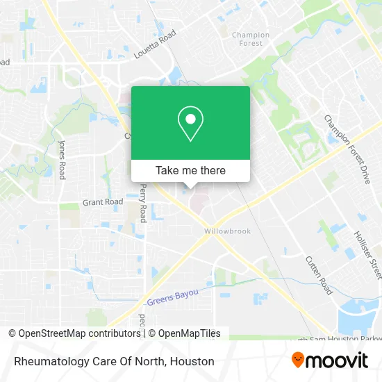 Rheumatology Care Of North map