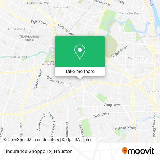 Insurance Shoppe Tx map