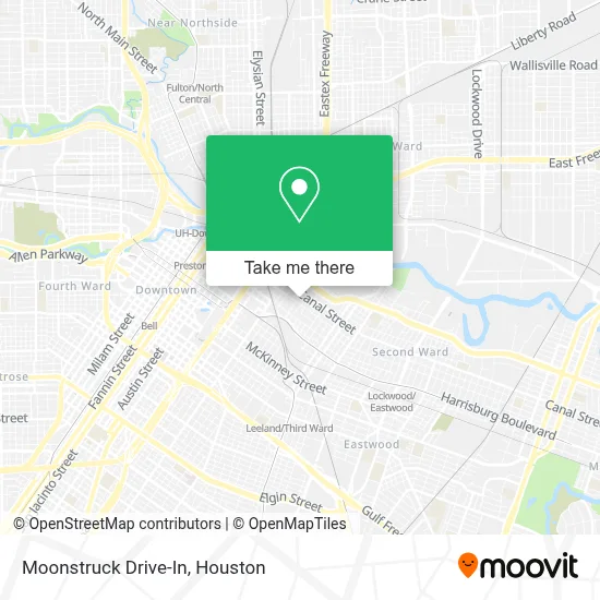 Moonstruck Drive-In map