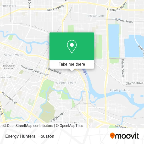 Energy Hunters map