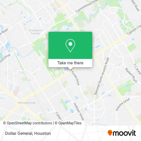 Dollar General map