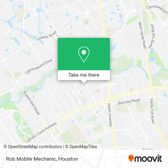 Rob Mobile Mechanic map
