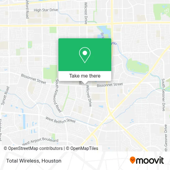 Total Wireless map