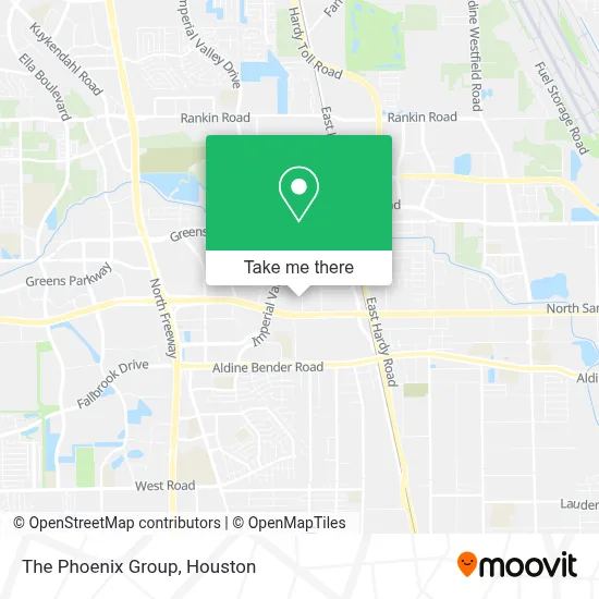 The Phoenix Group map