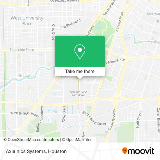 Axialnics Systems map