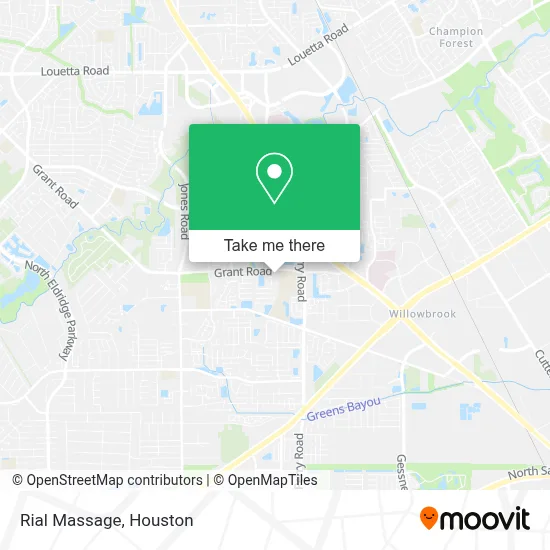 Rial Massage map
