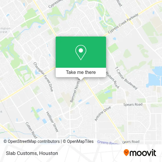 Slab Customs map