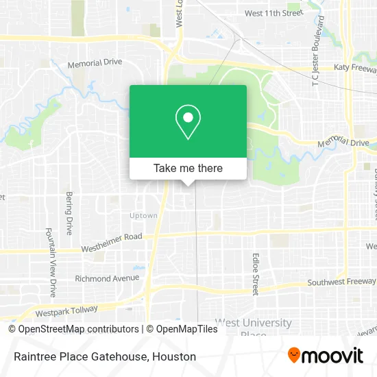 Raintree Place Gatehouse map